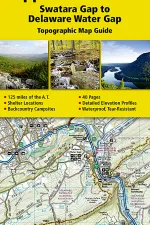 Wandelgids 1507 Topographic Map Guide Appalachian Trail Swatara Gap to Delaware Water Gap | National Geographic
