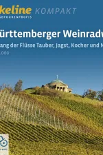 Fietsgids Bikeline Radtourenbuch kompakt Württemberger Weinradweg | Esterbauer