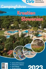 Campinggids ECC Kroatien Slowenien 2023 Kroatie en Slovenie | Drei Brunnen Verlag