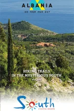 Wandelgids 801 Hiking trails in mysterious south Albania | Vektor