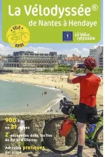 Fietsgids Véloguide La vélodyssée de Nantes à Hendaye | Editions Ouest France