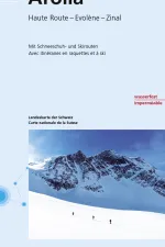 Toerskikaart 283S 293S Arolla Valpelline | Swisstopo
