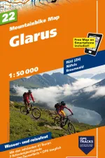 Mountainbikekaart 22 Glarus MTB kaart | Hallwag
