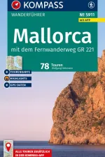 Wandelgids 5911 Kompass Wanderführer Mallorca | Kompass