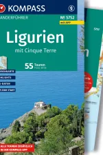 Wandelgids 5752 Kompass Wanderführer Ligurien mit Cinque Terre Ligurië | Kompass