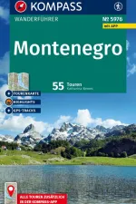 Wandelgids 5976 Kompass Wanderführer Montenegro | Kompass