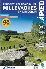 Wandelgids Millevaches PNR à pied Limousin | Chamina