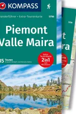 Wandelgids 5756 Kompass Wanderführer Piemont Valle Maira | Kompass