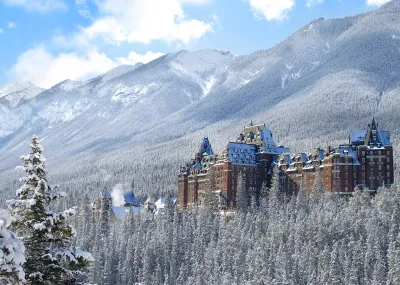 Fairmont Banff Springs Rocky Mountains Canada