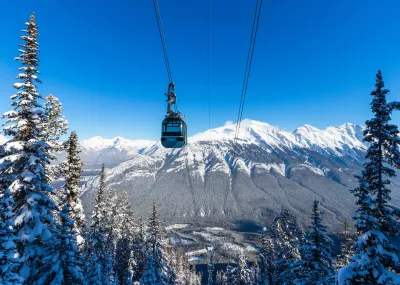 Ontdek winters Canada vanuit Banff Rocky Mountains Canada