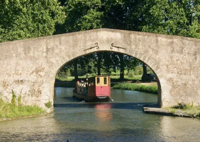 Canal des Deux Mers van Bordeaux naar Sète Trektocht Frankrijk