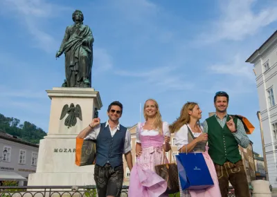 Mozart Radweg Trektocht Duitsland