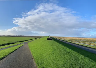 Pieterpad op de Fiets etappe 1 Pieterburen Hellendoorn Trektocht Nederland