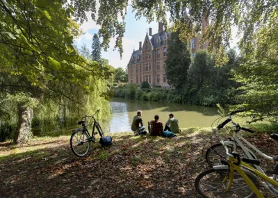 Rondje Gent Brugge Gent West Vlaanderen België