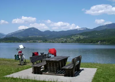 Salzkammergut Radweg Salzkammergut Oostenrijk