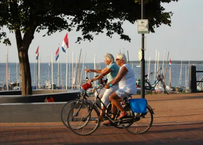 Rondje IJsselmeer met Afsluitdijk Ijsselmeer Nederland