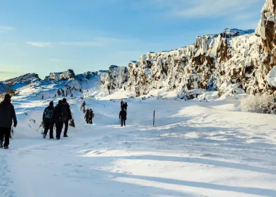 winterwandelen Groepsrondreis IJsland Winter Trektocht Ijsland