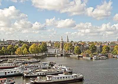 Fiets vaarvakantie Amsterdam Brugge Trektocht Nederland