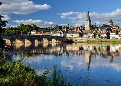 Fiets vaarvakantie Loire, Nevers Briare Loire Frankrijk